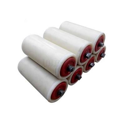 China Building Material Shops Handling Equipment Parts HDPE Belt Conveyor Waiting Roller For Sand for sale