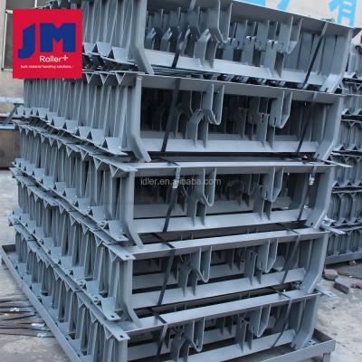 China Mining Industry Biggest Frame Base / Shed 600mm Width Roller Conveyor for sale