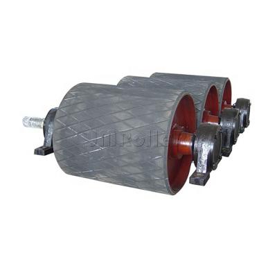 China Used in coal mine conveyor pulley main pulley motorized drum pulley for sale