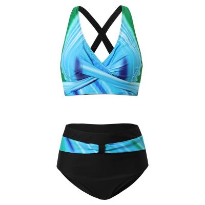 China 2022 new breathable small fresh split female bikini sexy hot swimsuit for sale