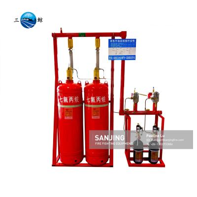 China Clean Water Agent Gas Type FM200 Fire Suppression System for sale