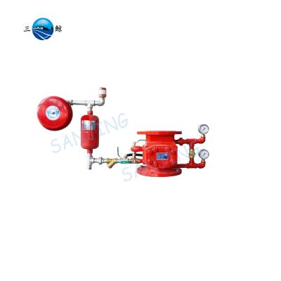 China Malleable Iron Wet Type Alarm Valve Fire Alarm Check Valve Price for sale