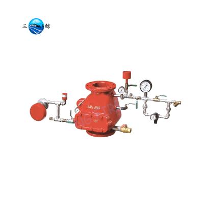 China Malleable Iron Dry Automatic Fire Alarm Check Valve Fire Protection System for sale