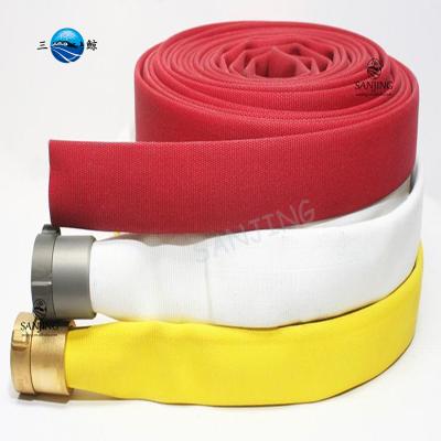 China PVC 8 ​​Bar Types Colorful Fire Hose Canvas Hose Pipe For Safety Fire for sale