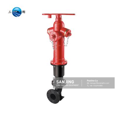 China SSF malleable body - DN150 Haijing brand exterior fire hydrant for sale