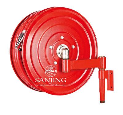 China Wholesale Water Supply Swing Type and Manual Fixed Fire Hose Reel for sale