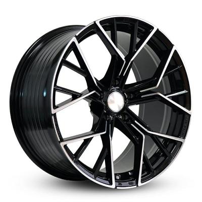 China ALLOY china factory five spoke flow forming wheels size 18 inch 19 inch alloy wheels for sale