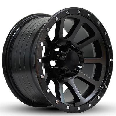 China Passanger car aftermarket wheel rim pcd 5/6X139.7 15 27 inch wheels rims cast froming car alloy wheels rims for sale