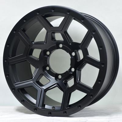 China Passanger Car New Arrival SUV4x4 Flow Shaping Wheel Rims Positive 17X9.0 Offset Car Wheels Off-Road Rim 0-12 for sale