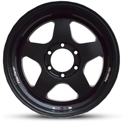 China A356.2 ALLOY Five Star Five Spokes 4x4 17x8.5 18x8.5Inch Low Pressure Negotive Off-Road Car Wheel 6*139.7 Alloy Wheels Rims for sale