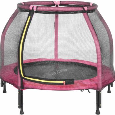 China With 48inch Protective Net Wholesale Kids Folding Park Ground Trampoline Have Fun for sale