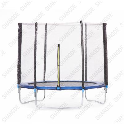 China With protective outdoor net 6ft gym bungee jumping trampoline bed with terylene net for kids for funny games for sale