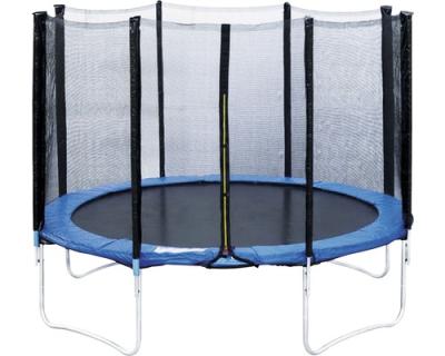 China With protective net 12ft trampoline with safety net and jumping trampoline protection for sale