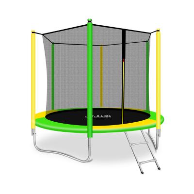 China With Protective Net 8ft Kids Trampoline Wholesale With Indoor Jumping Trampoline And Netting Indoors for sale