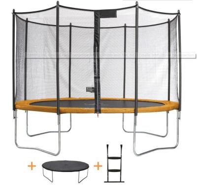 China With protective price14ft bungee net cheap trampoline with enclosure for kids and adults for sale