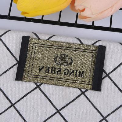 China Sustainable Customized Garment Clothes Woven Label Label / Woven Labels Clothing Label for sale