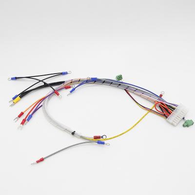 China Automotive Factory Professional Pitch 5mm PCB Mount Wire-to-Panel Screw Terminal Block 20pin Molex Fast Wire Harness for sale