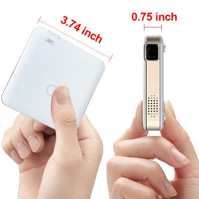 China Pico Portable DLP 1080P Video Bedroom TV Home Cinema With Battery LED Pocket Beam Ultra Mini Projectors For Smart Mobile Phone for sale