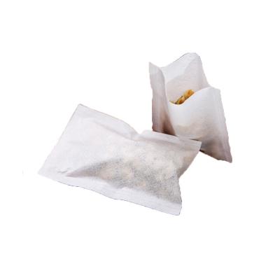 China Different Sizes Beverage Heat Seal Degradable Disposable White Filter Empty Paper Tea Bags for sale