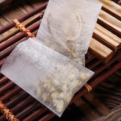 China Custom Disposable Non Woven Empty Tea Heat Seal Corn Tea Bag Packaging Pouch for sale