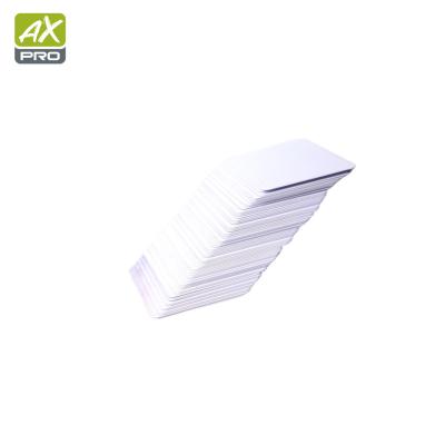 China Customer Plastic Printable Logo SI 125KHz RFID Card Chip EM4305 White PVC Smart Rewritable ID Card for sale