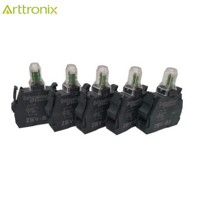 China Industrial Automation Panel Mount Switch Indicators LED PSHBTTN LIGHT mod 22MM 24V XB4 ZBVB3 ZBVB3 for sale