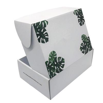 China Recyclable Custom Printed Unique Corrugated Shipping Box Packaging Gift Box Custom Logo Cardboard Mailer Paper Box for sale