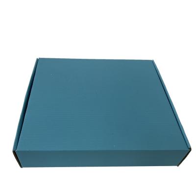 China New Logo Corrugated Box Gift Packing 2021 Recyclable Custom Mailing Box Packaging Box With Folding Lid for sale