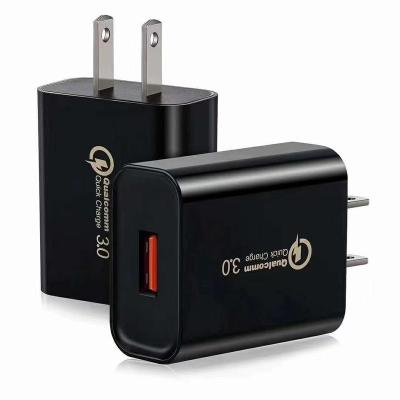 China QC 3.0 Fast Charging Universal USB Charger Wall 3a Adapter Power Adapter Usb Usb Adapter Usb For Mobile Phone 9v 12v USB Wall Charger for sale