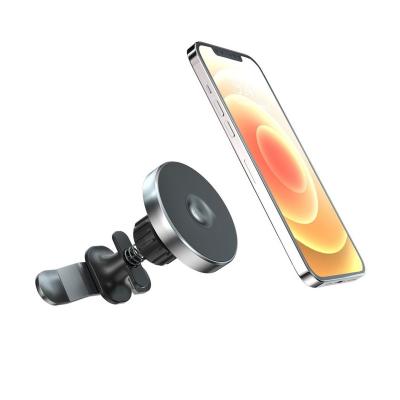 China Wholesale 2021 Strong Magnetic Attraction New 15w Magnetic Fast Wireless Charger For I12 Pro Phone Car Gadgets Phone Holder for sale