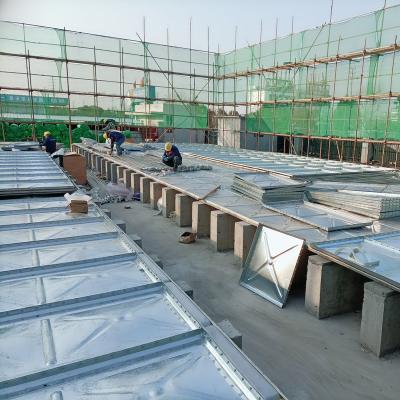 China Easy Operation Low Price 5000 Gallon Hot Pressed Galvanized Steel Sectional Water Tank for sale