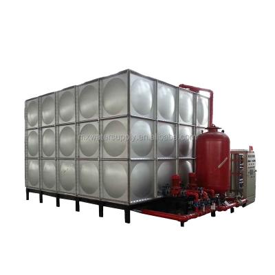 China New design&new type of storage galvanized metal water well tanks for sale