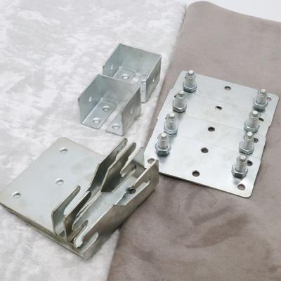 China 10pcs Sofa Bed Furniture Joint Components Contemporary Stainless Hydraulic Firm Bed Hinge Adjustable Hinges for sale