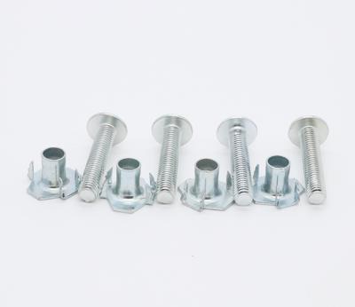 China Factory Direct Sale Metal Contemporary Price Best Chromed Screw For Wholesale Sstainless M8 Bolt And T-Nut for sale