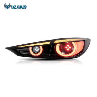 China Wholesale Interpretation Tail Light Vland Factory Tail Light Led Car Rear Lamp 2014 Tail Lamp 2015 2016 2017 2018 For Mazda 3 Axela Taillights for sale