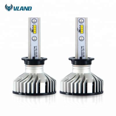 China Automotive Industry Vland factory manufacture hot sale auto car led headlight bulbs 12v and 24v H1 H4 H7 H8 H11 9005 9006 9012 D2S D2H LED bulbs for sale