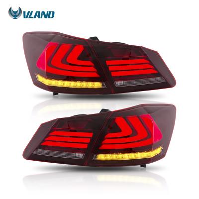 China VLAND Modified Tail Lamp Wholesale 9th GEN Sequential Led Tail Light 2013-2015 Led Tail Light For Honda Accord VTi for sale