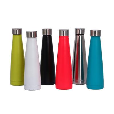 China Wholesale PORTABLE Low Price Flask Vacuum Bottles 450ml Insulated Water Bottle Stainless Steel for sale