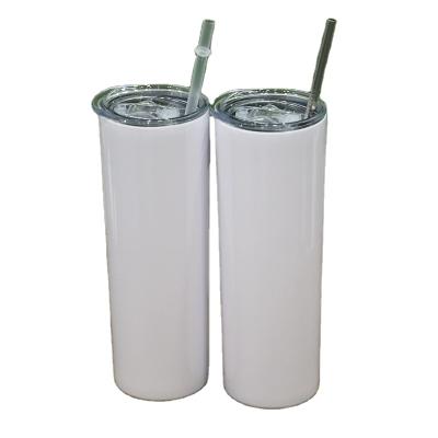 China Amazon Success Sustainable Water Bottle 20 oz Stainless Steel Straight Tumbler Slim Tumbler for sale