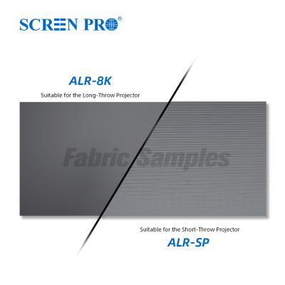 China ALR PRO ALR Fabric SAMPLE SCREEN Projection Screen Fabric Prism A4 Sample T Size Ambient Light Rejection Free Sample for sale