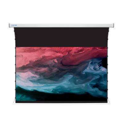 China 100-150 Inch ALR Electric Projection Screen For Home Theater UST Projector Screen for sale