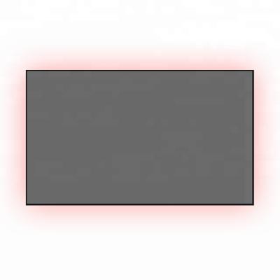 China Ambient Light Rejecting SCREENPRO 150 Inch 4K UST Projector Screen ALR Laser TV Frame Screen for sale