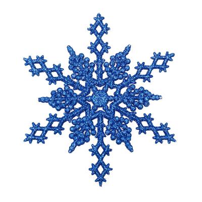 China Eco-friendly Hot Sale PP Christmas Party Decoration Christmas Tree Snowflake Hanging Ornaments for sale