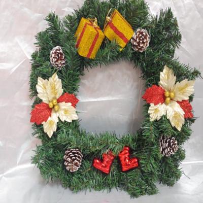 China Wholesale Durable Artificial Christmas Green Garlands and Large Garlands Decor Ornaments for sale