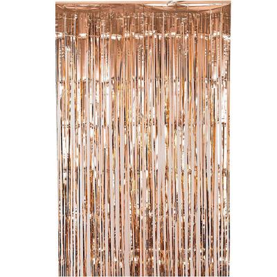 China Tassels Cheap Colored Tinsel Curtain Glitter Wedding Decoration Backdrop and Supplies with Tassels for sale