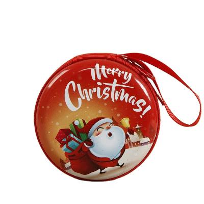 China ENGLAND STYLE 2022 new style children's cartoon small Tin Coin Purse Christmas Wallet for sale