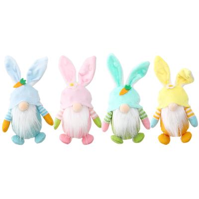 China Hot Sale 2022 Easter Stuffed Bunny Gnome Doll Hanging Decorations from Amazon Easter Festival Decoration for sale