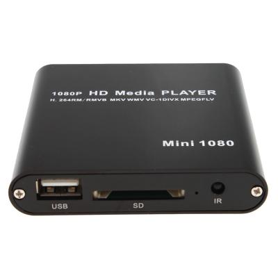 China Best Selling US Plug 1080P HD Media Game Box USB MMC Card HDD Player 070-MP021 for sale