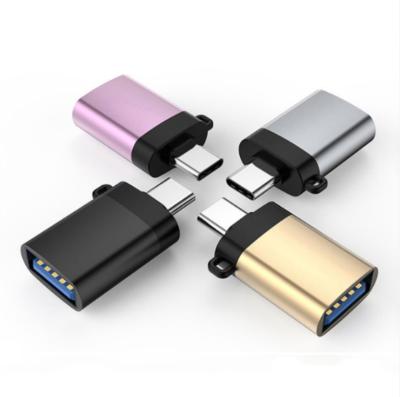 China LAPTOP Customize OEM Logo Micro USB To USB A Micro OTG USB 3.0 Connector OTG Adapter for sale