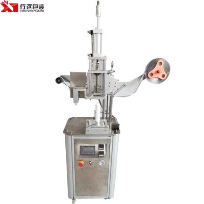 China Automatic Beverage Stainless Steel Table Top Tube Sealing Machine / Plastic Type Tube Sealer Pedal Machine for sale